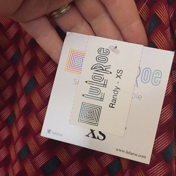 XS LuLaRoe Randy T-Shirt B03 769 - Picture 3 of 5